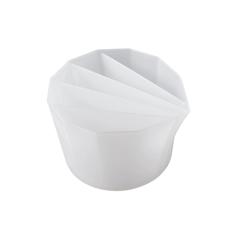 纵博 DIY crystal drop glue 4 styles silicone color mixing cup color matching cup silicone mold source supply