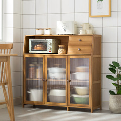 Kitchen racks storage cabinets storage cabinets multi-layer floor-standing pots, dishes, condiments, household cupboards and cabinets