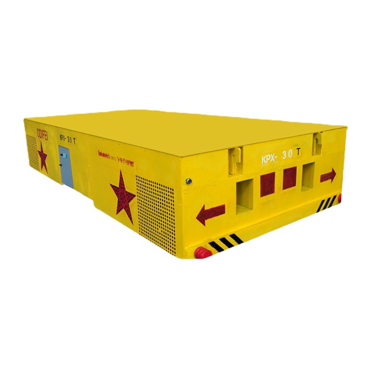 兰灵机械WKPX无轨转弯电动平车便捷转弯车间厂区转运过跨车