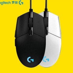 Logitech/羅技g102二世代有線ゲームマウスは先駆者lol白黒青競技マウスを見守る