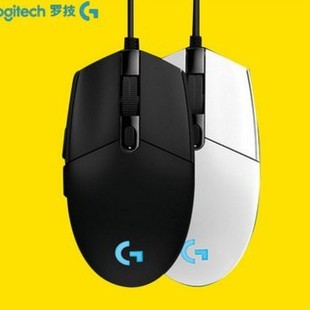 Logitech G102 2nd Generation Wired Gaming Mouse Overwatch pioneer lol black and white blue competitive mouse