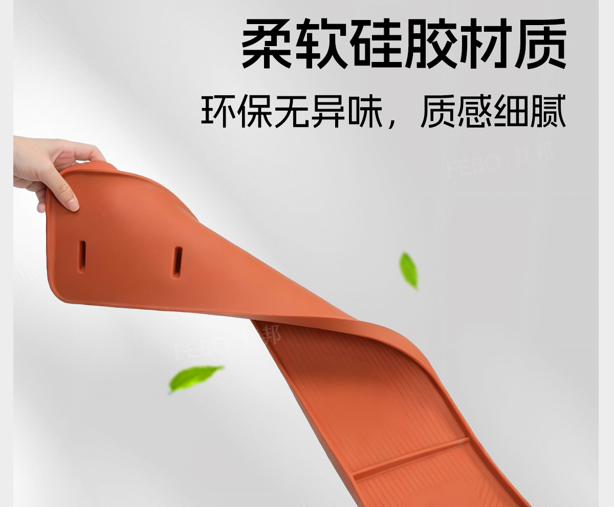 Suitable for the Ideal L6/L7/L8/L9 silicone rear-screen storage box, a special accessory for car interior storage