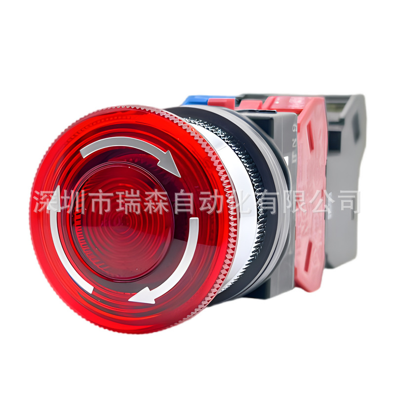 IDEC带灯急停按钮开关AVLN31611DNR AVLN31602DNR AVLN31622DNR