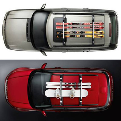 适用车顶滑雪板架SUV汽车车载雪橇架轿车冬季单板双板固定行李架|ms