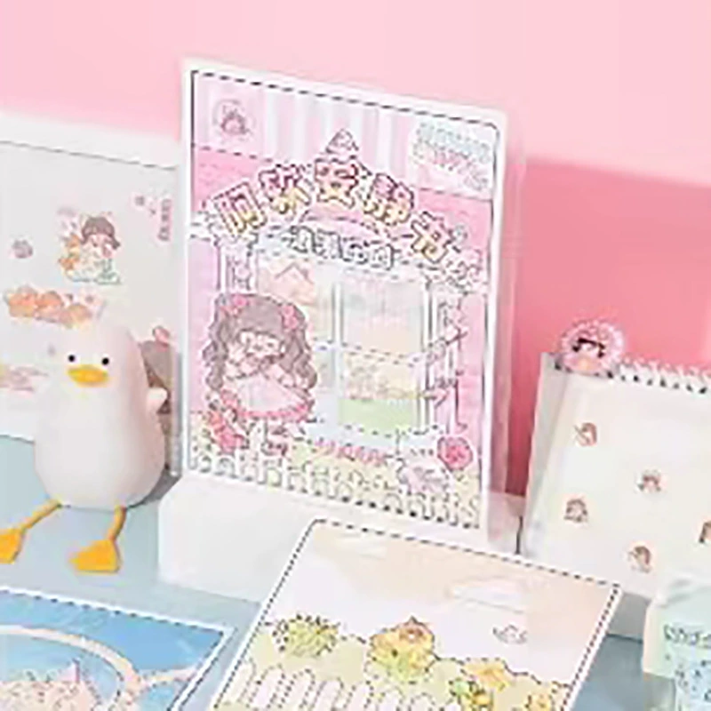 Mixed cute book with stickers, DIY