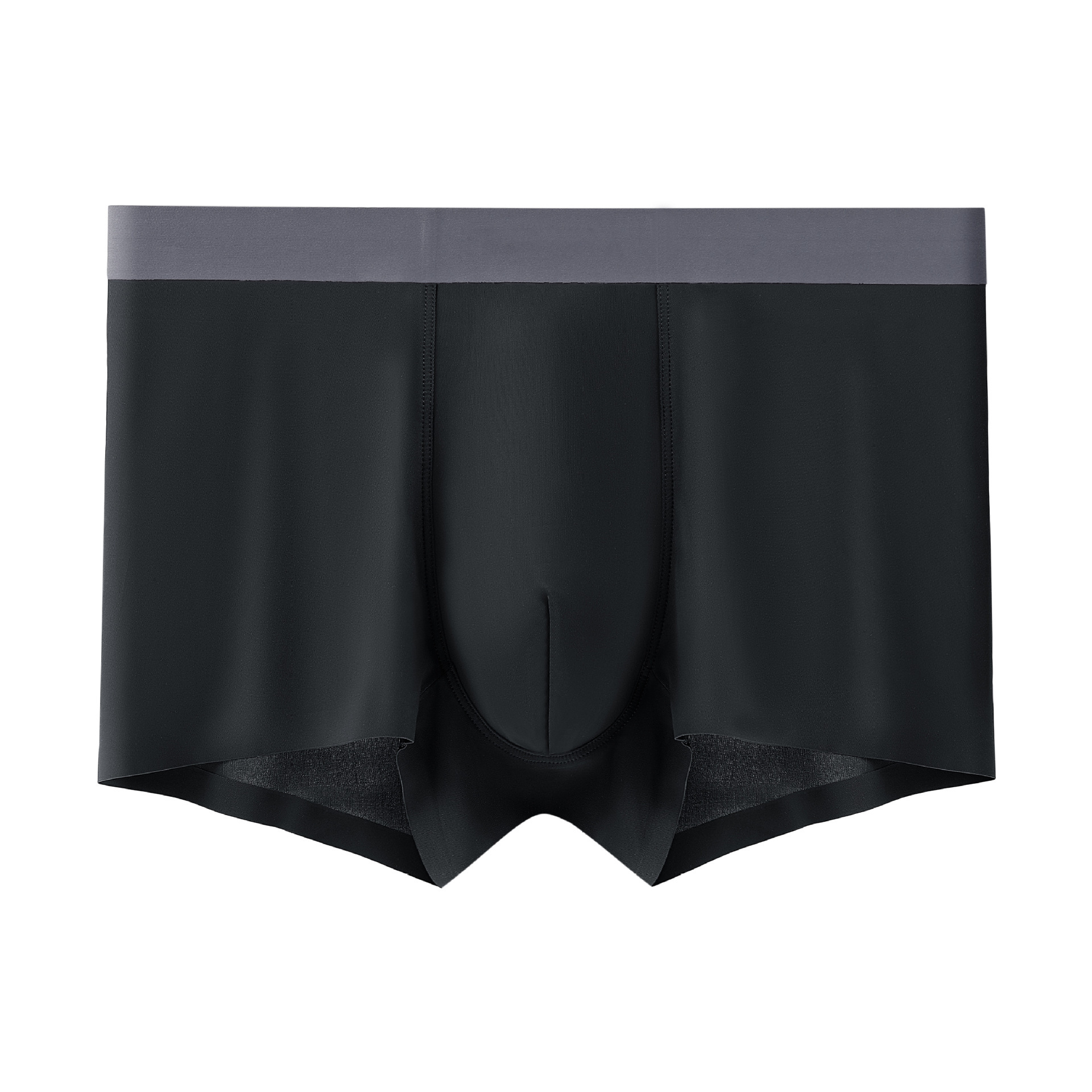 2026 verano 120 calzoncillos de seda de hielo para hombres absorben el sudor y inhiben las bacterias, calzoncillos de ángulo plano sin marca de verano secado rápido y frío. image 2