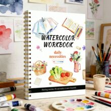 ���R�d��ƷWATERCOLOR WORKBOOKˮ�ʌ�����ɫ�����W�߾����L����