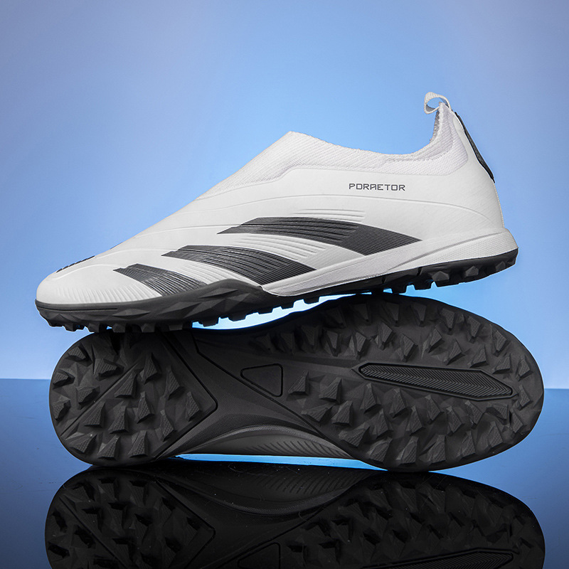 Zapatillas de Fútbol para Entrenamiento Suela de Caucho Transpirables para Césped Natural y Sintético