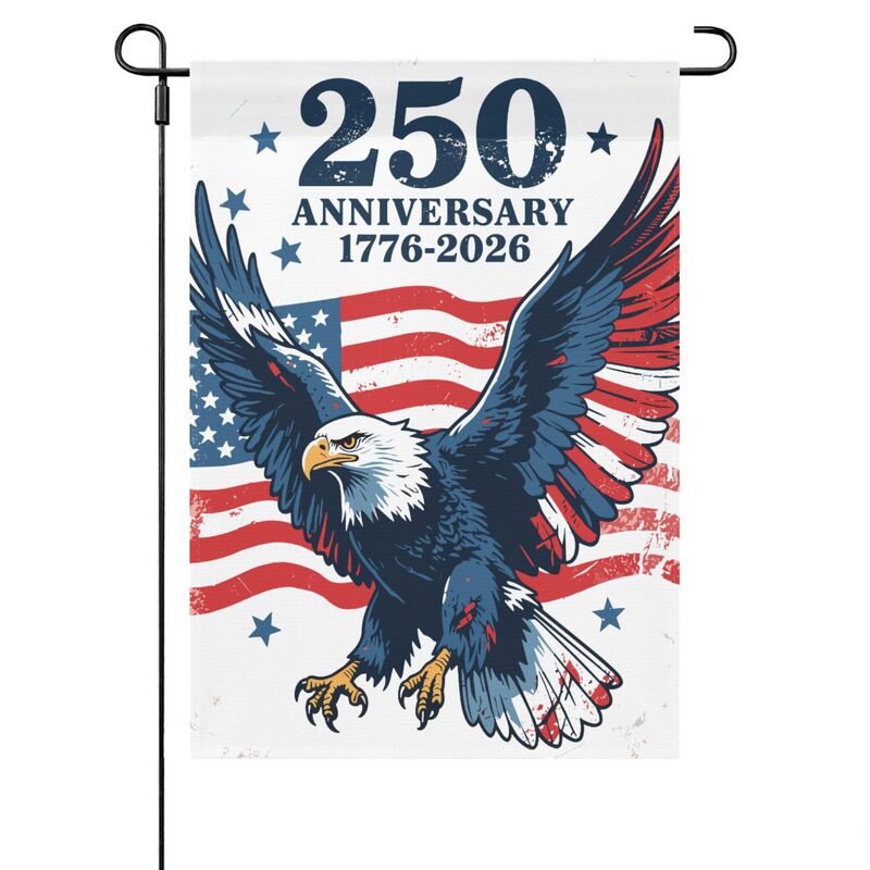跨境热卖美国250周年花园旗纪念旗帜庭院装饰250 Years America|undefined