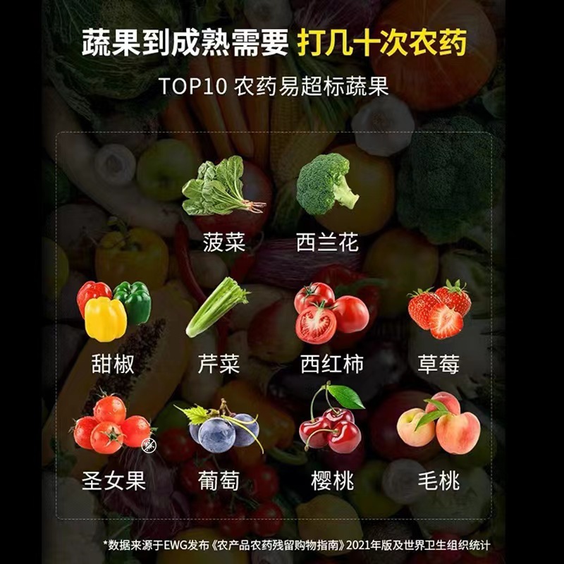 卵の殻の果物と野菜のきれいな果物と野菜は果物とワックスの卵の殻の粉の1本の多用途の家庭を除いて必ず良いもののメーカーの卸売りが必要です。|undefined