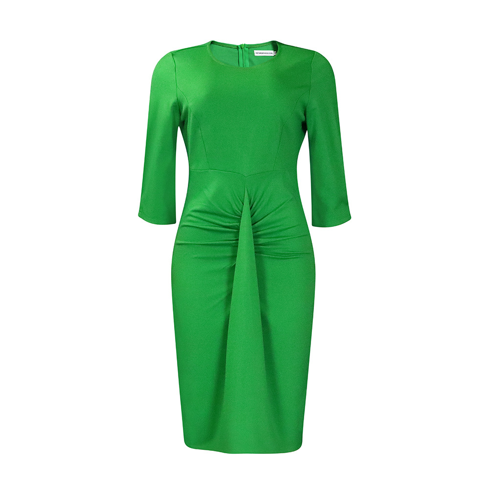 Women's Elegant Slim Fit Office Bodycon Dress