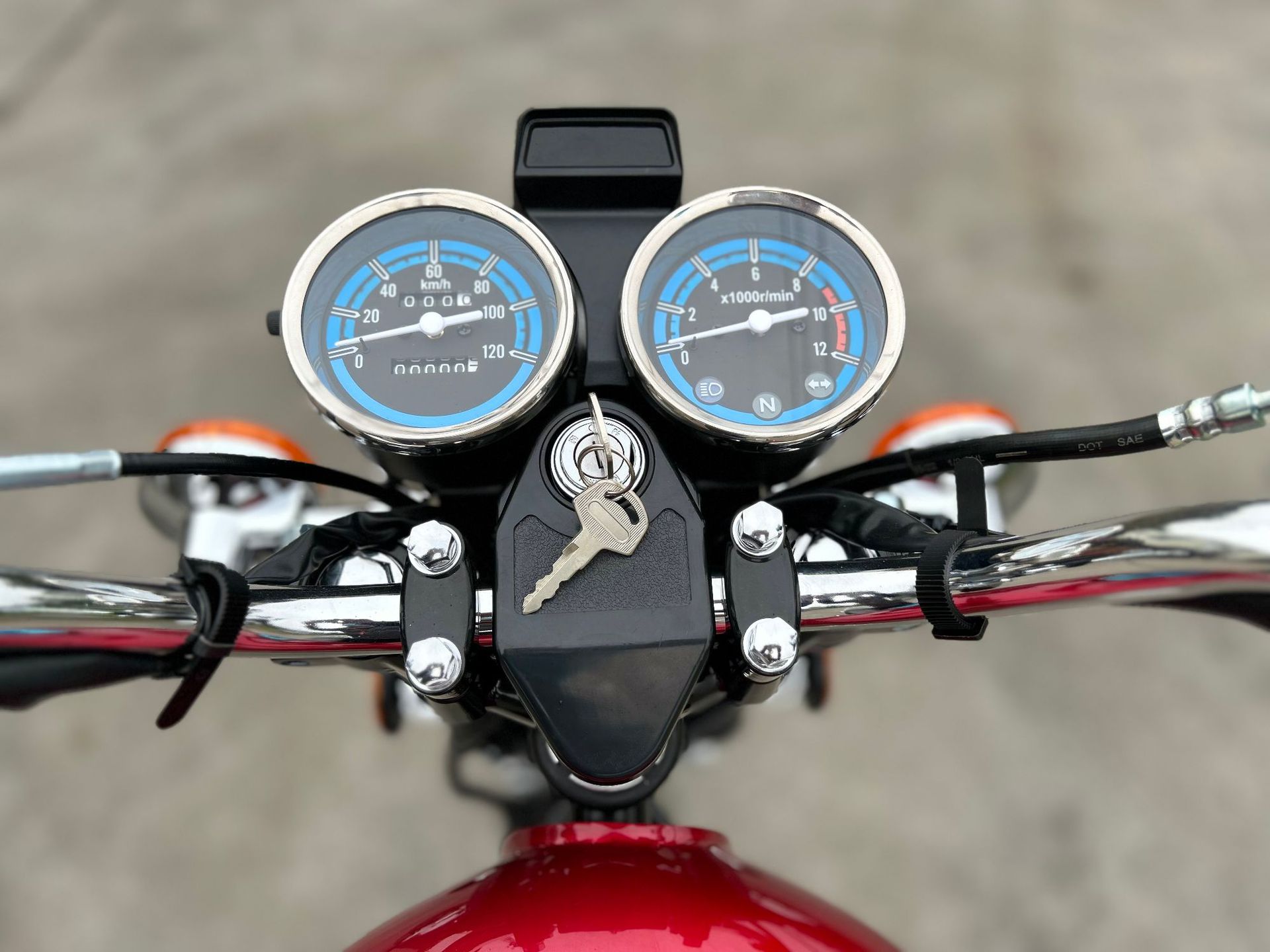 Fábrica de motocicletas de alta calidad exportada América del Sur África GN125 125CC motocicletas GN 125 Motor