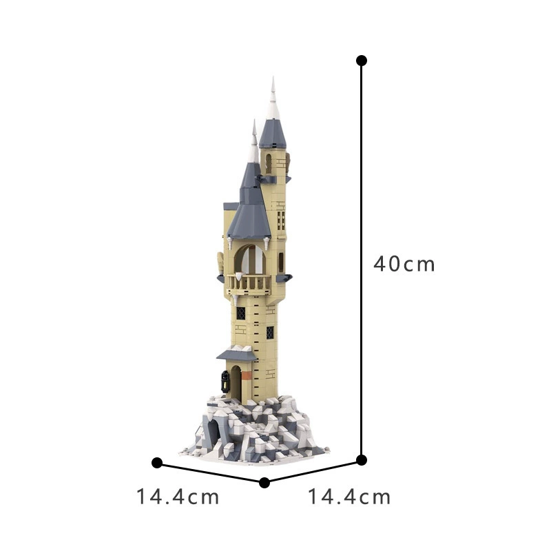 MOC-74348 Домашняя настольная декорация Хедви Харри Поттер совместима с Ledgao для борьбы с конструктором
