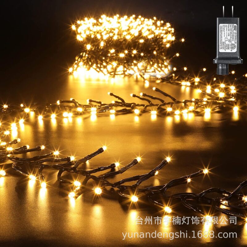 Solar Fairy Lights Flashing Lights Outdoor Waterproof Star Lights Wedding Party Christmas Tree Decoration Lights Led Firecracker Lights