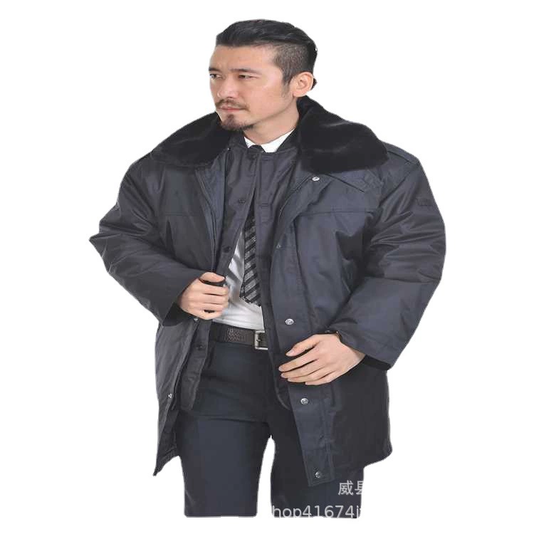 Многофункциональная внутренняя холодостойкая рабочая одежда средней длины, интегрированная из овечьего меха, утолщенная Теплая мужская многофункциональная одежда