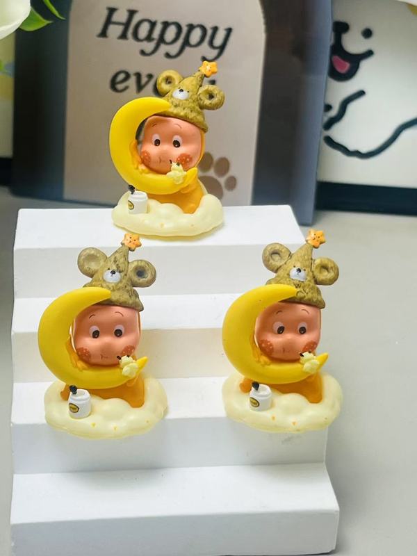 PTwinkle星からのプレゼントシリーズブラインドボックス星人改娃萌え粒diy製品|undefined