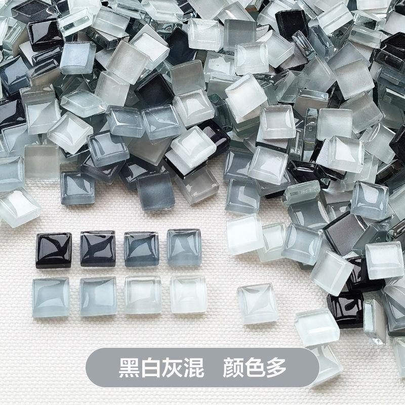 混色1200粒1公斤水晶马赛克贴片1千克1厘米小颗粒手工亲子1KG特卖|undefined