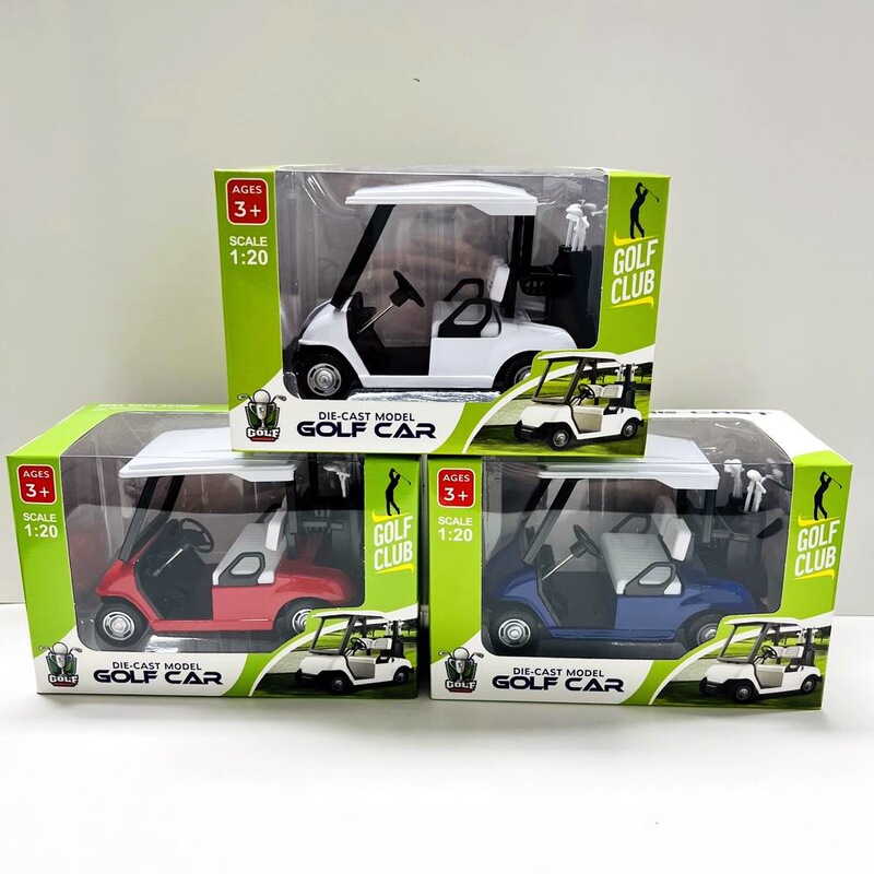 Amazon Cross-border Boy Toy Car Model Decoration 1:20 Alloy Huili Golf Cart Amazon Cross-border Boy Toy Car Model Decoration 1:20 Alloy Huili Golf Cart