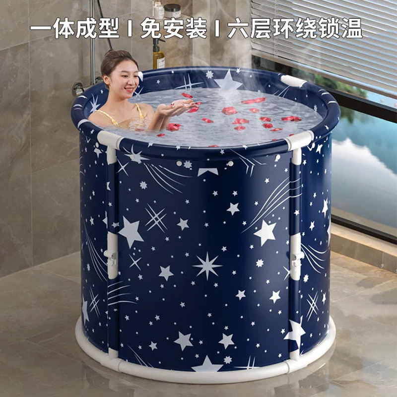 Foldable bathtub, adult size, no assembly required, quick setup in seconds, suitable for home use, adult bathing tub, soaking tub Foldable bathtub, adult size, no assembly required, quick setup in seconds, suitable for home use, adult bathing tub, soaking tub