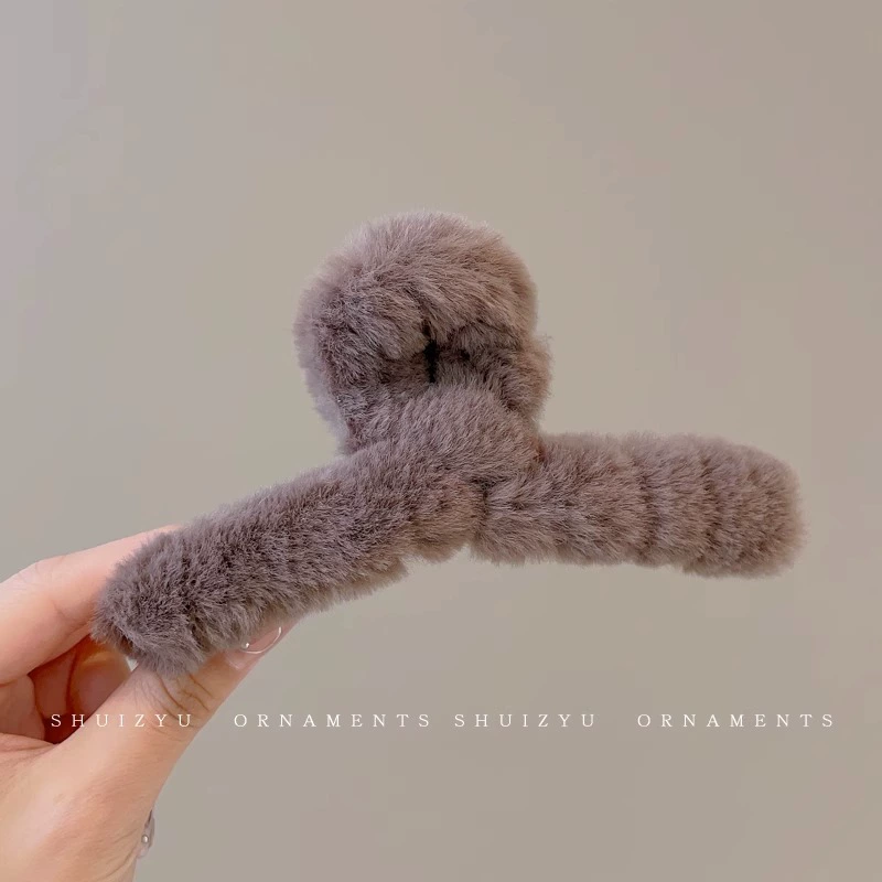 Аcrylic Crab Hair Clip, французский стиль зажим для волос, assorted colors, размеры 4–15 см