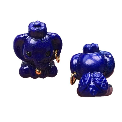 Ganesha Pendant Accessory, Finely Carved: Zərgərlik ara hissələri