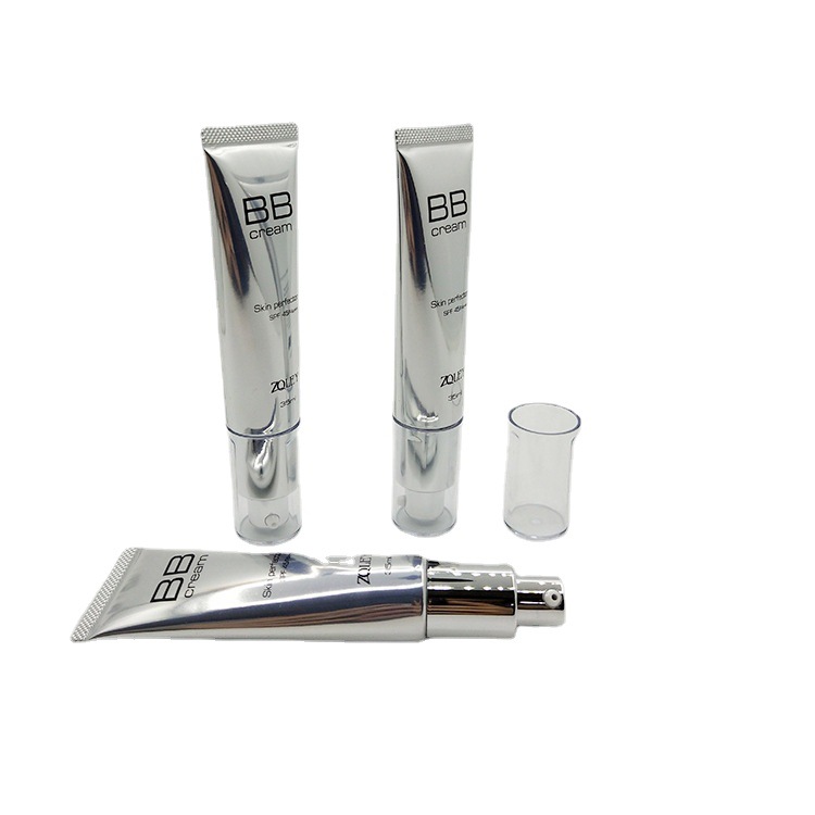 D25管鸡咀泵头软管 35ml粉底液BB霜软管 铝塑复合化妆品软管包装