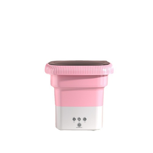New 6.5L Foldable Washing and Dehydration Integrated Mini Washing Machine Portable Small Student Dormitory Baby Underwear Can Dehydrate