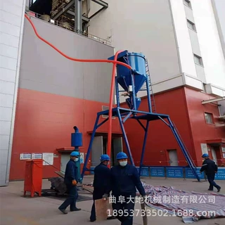 电厂清灰设备 粉煤灰炉渣气力吸灰机 石灰石粉气力输送机