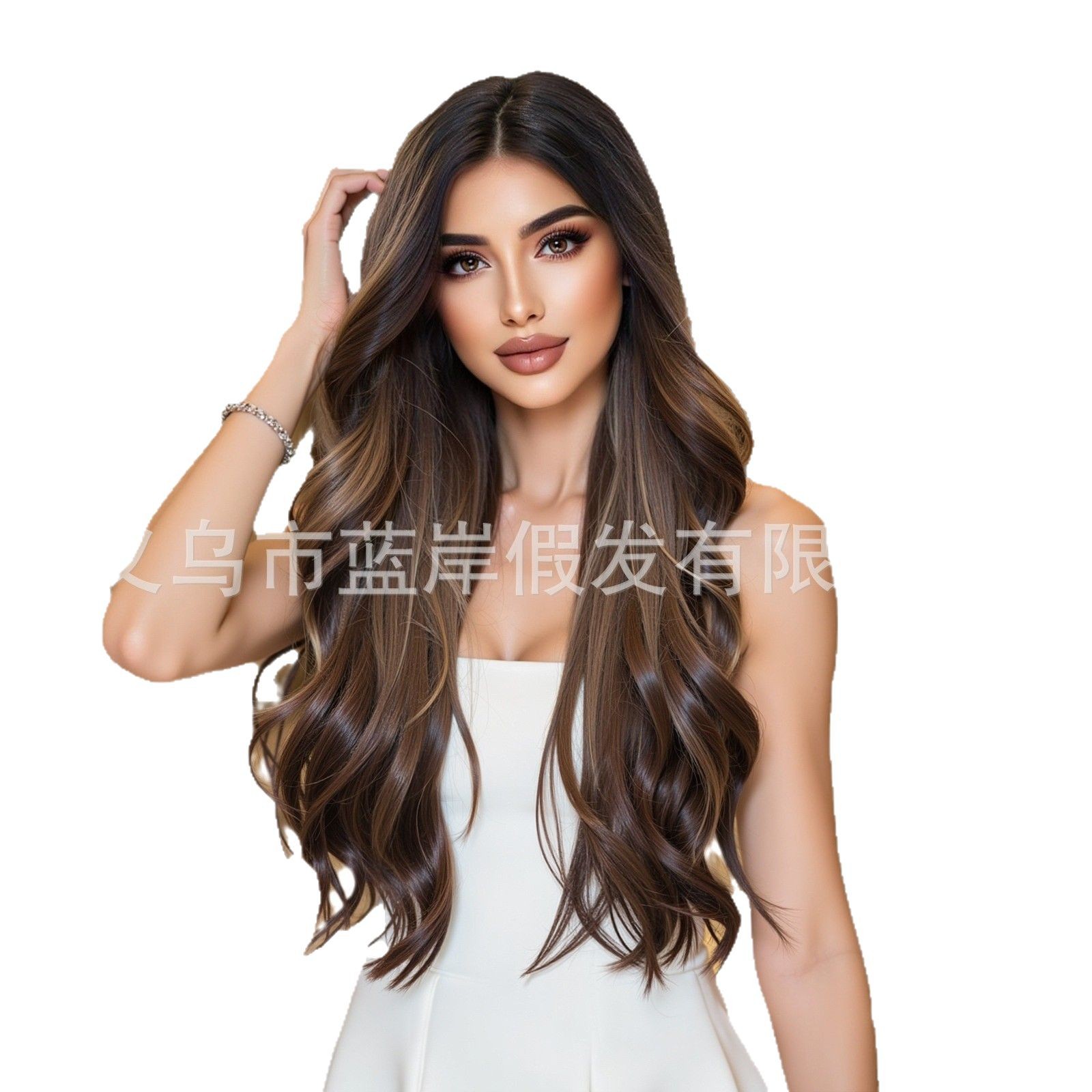 Nuevo producto Todo tejido a mano 13*6 peluca de encaje femenino realista, natural, cómodo, transpirable, cosido aleatorio, cubierta de cabeza completa en stock