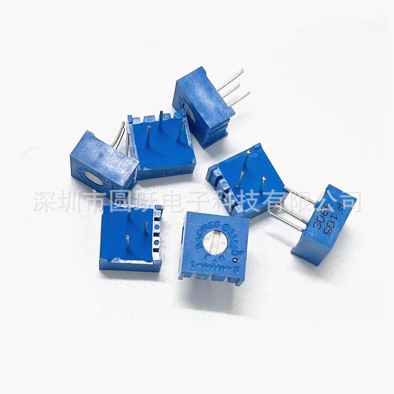 3386P顶调单圈电位器1K2K5K10K50K100K200K500K1M100R200R500R1M
