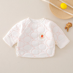 Winter New Baby Newborn Warm Half-back Clothes Fruit Half-back Clothes Soft Skin-friendly Half-back Clothes Baby Clothes