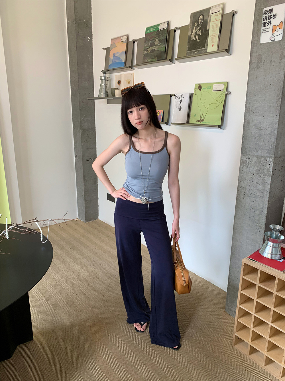 파란색