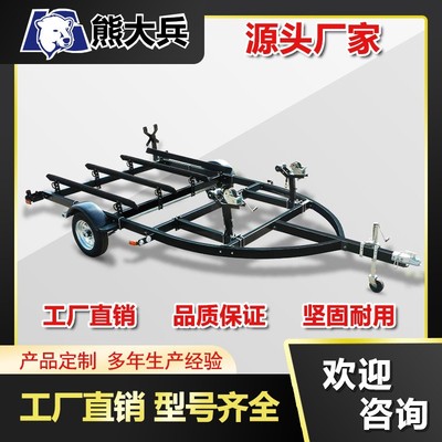 摩托艇双拖定金，轮毂热镀锌船用多功能