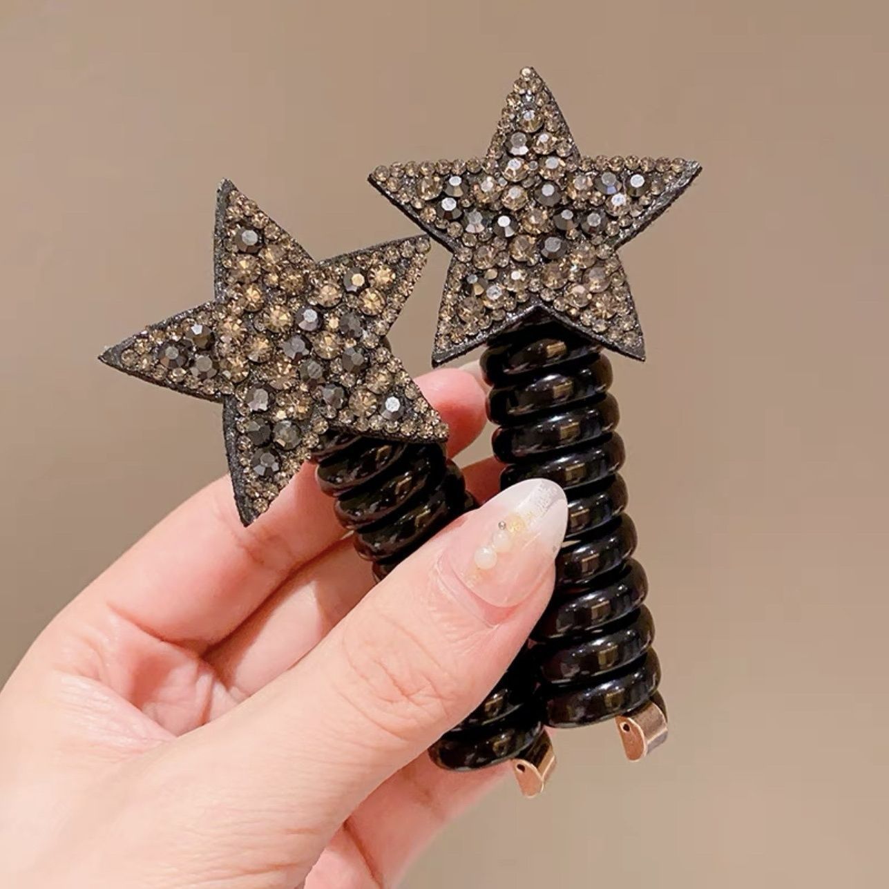 Cabina telefónica bucle de cabello in adorable esmerizado para estudiantes de la escuela primaria cabello de caballo anillo de goma morandi antideslizante