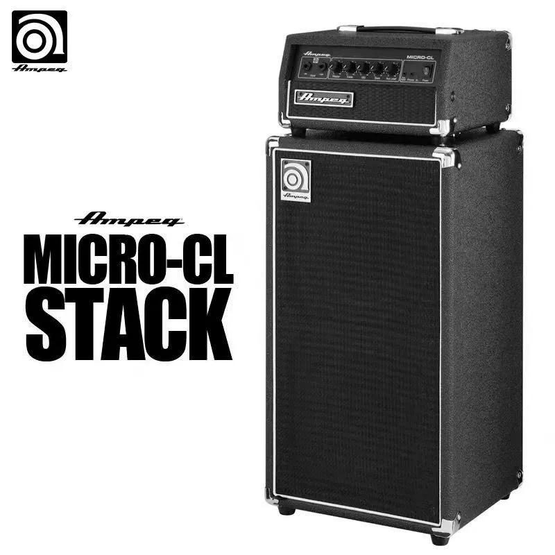 Ampeg MICRO-CL STACK Ampere Bass Speaker Electric Bass Box 100W Stage Split Speaker