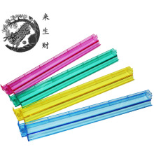 麻将推尺麻将理牌尺18寸水晶透明麻将牌尺耐用塑料子牌尺