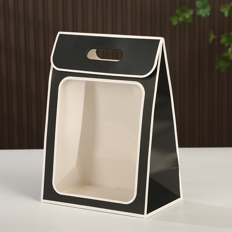 플립 블랙 화이트 프레임; 흰색 판지; 작은 크기 30*21.5*13CM