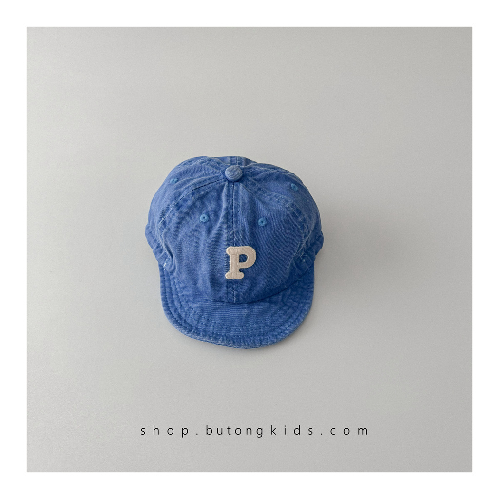 p 소프트 피크 캡 블루(어린이)