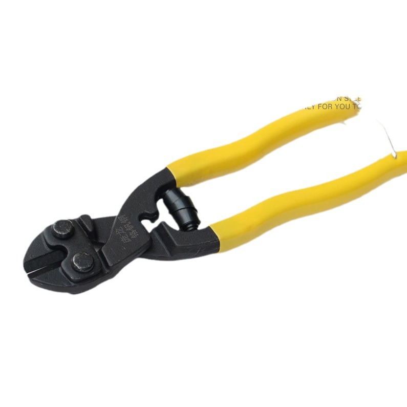 [Fabricante de alicates] 8 pulgadas mini alicates de corte de alambre tijeras de cuerda de alambre mini alicates de corte de alambre de aislamiento alicates de corte de alambre pequeña pistola de acero