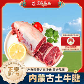 京锡林内蒙古牛肉牛腱子肉1斤现杀原切牛腿肉冷鲜散养牛肉牛腱肉
