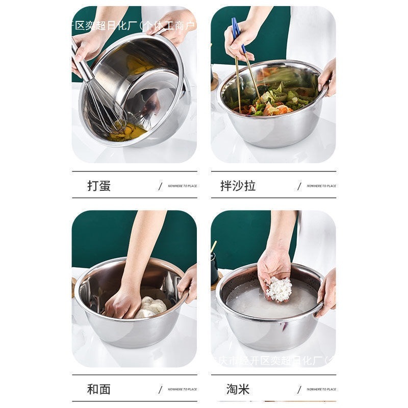 野菜洗いボウル多機能食品グレードのステンレス鋼おろし金ボウル野菜大根おろし金中国|undefined