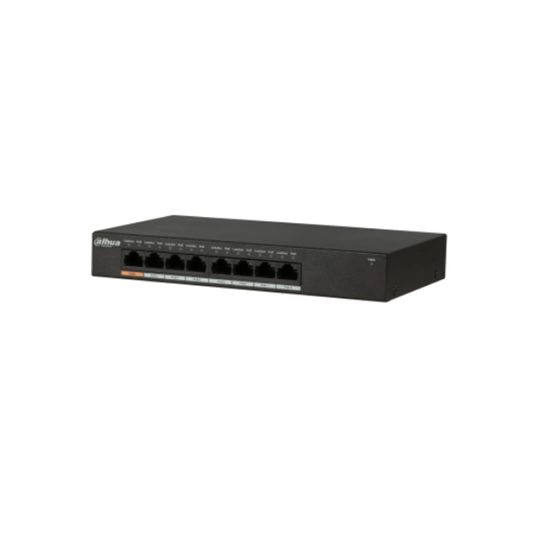 大华 8-порт PoE гигабитный коммутатор DH-S3000C-8GT-DPWR