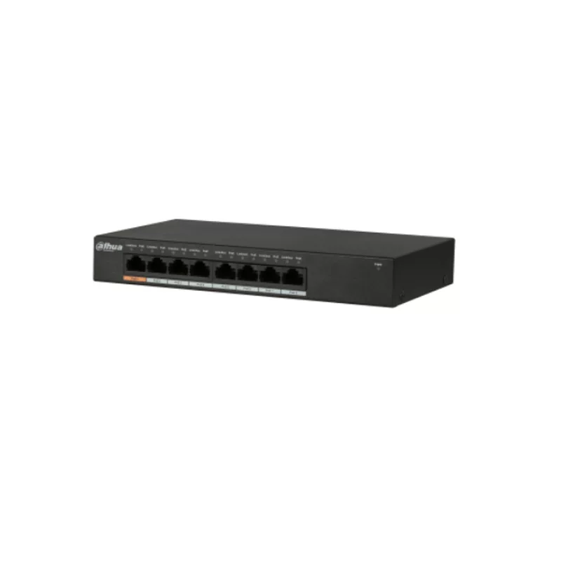 大华 8-порт PoE гигабитный коммутатор DH-S3000C-8GT-DPWR