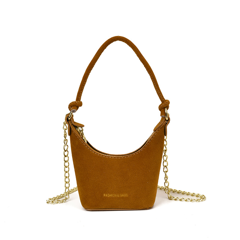 Otoño nuevo bolso de niños esmerilado red de aire de la pequeña princesa bolso de cadena de mano exquisito mini bolso de accesorios para niñas