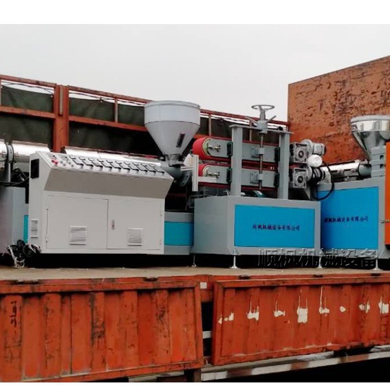 佛山顺枫机械厂家供应塑料挤出机亚克力气泡棒材产线配套模具