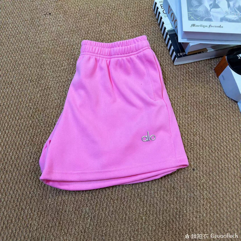 In-Stock Cross-Border Al* Women's Shorts in Ten Colors, New Model 26, Original Label, Sports Running Casual Knit Shorts