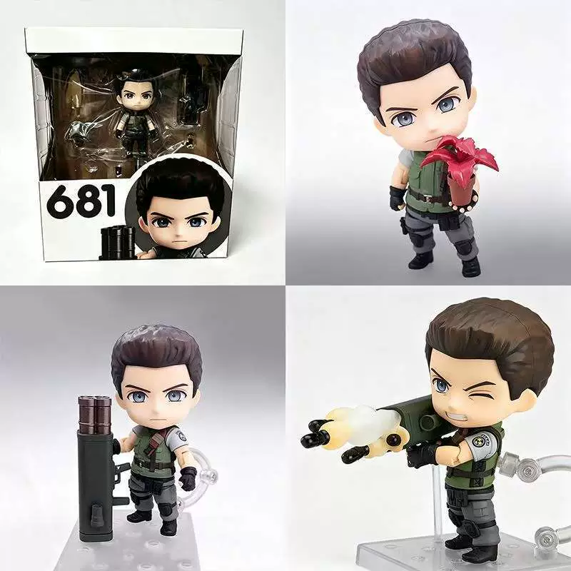 Resident Evil 4 Q Version Nendoroid #2337 Леон переизданное издание ·Скотт Кеннеди Упаковка
