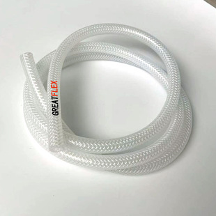 GREATFLEX transparent sanitary 316L braided tube high temperature mesh hose factory BP20
