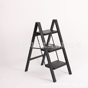Foot Stool Ladder Stool Camping RV Foot Thick Step Stool Wide Pedal Step Stool Household Iron Ladder