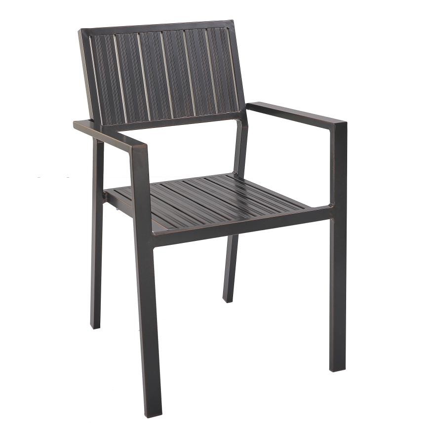Silla de estriado de aluminio
